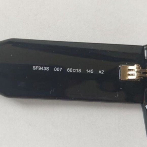 Salvatore Ferragamo Sunglasses  SF943SL  Oversized Black Gradient Designer - Picture 9 of 13